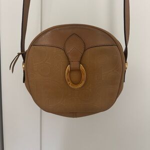 Dior Vintage Trotter‎ Bag Beige